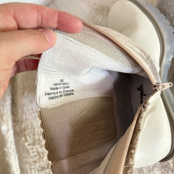 NEW Free People James Chelsea Heeled Boots Size 38 - Picture 7 of 12